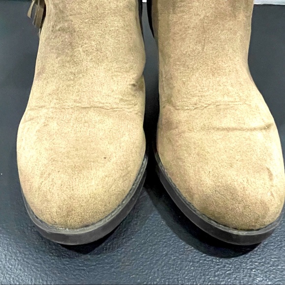 Bongo Tan Ankle Women’s Boots Size 8 - Picture 6 of 13